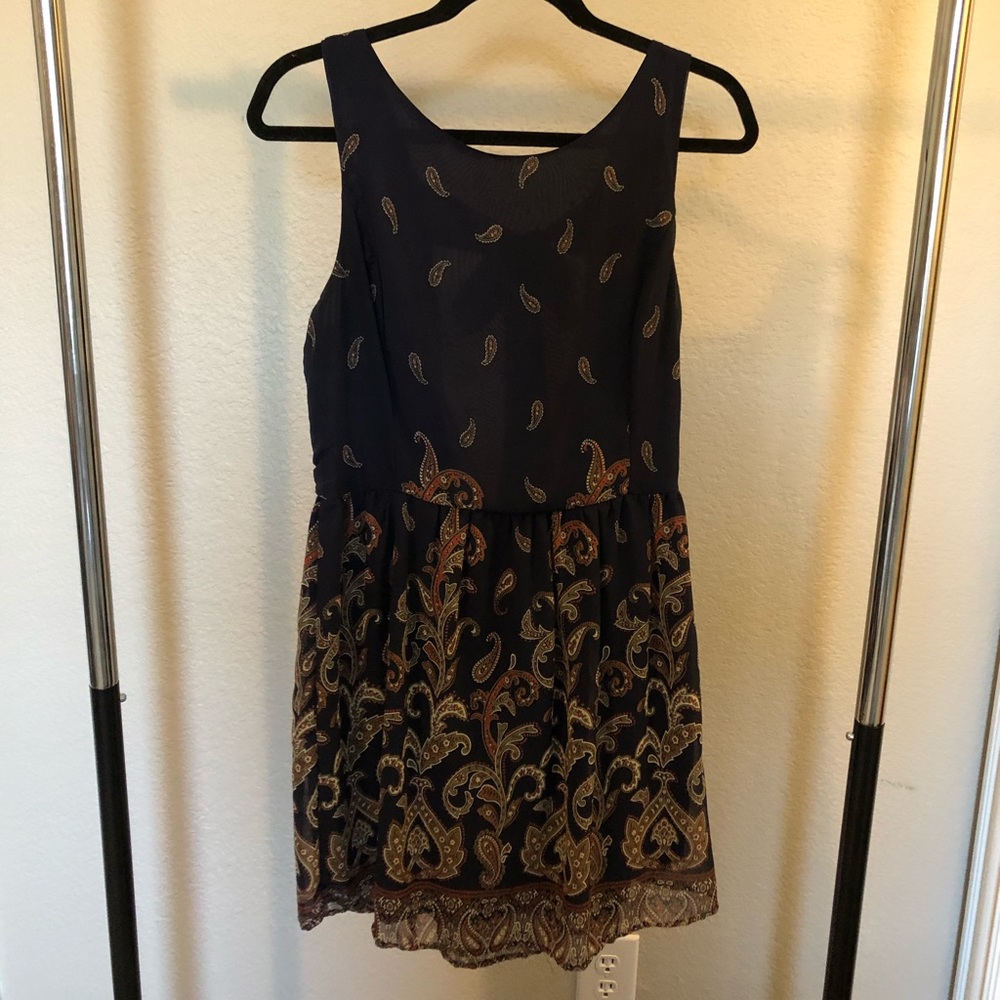 Altar’d State short backless dress